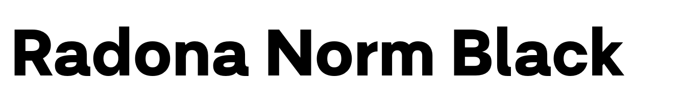 Radona Norm Black